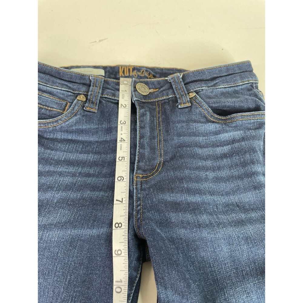 Kut From The Kloth Jeans Carlo Skinny Ankle, Womens Size 2, Dark Blue, Designer - Picture 8 of 11